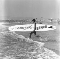 Ron Church – Hansen Surf Board Surf Contestant, circa 1963