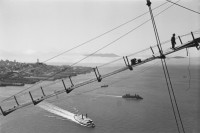 The Catwalk Showing Incline Near Top of Tower, circa 1935