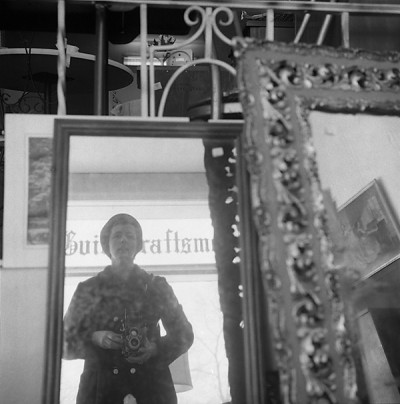 North Shore, Chicago (Self Portrait, Antique Mirrors), 1973