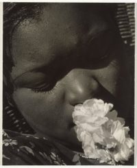 Consuelo Kanaga, Frances with a Flower, Early 1930s