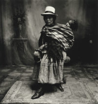 Irving Penn, Cuzco Mother (Woman) with High Shoes, 1948