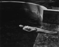 Edward Weston, Nude Floating (Charis), 1939