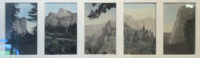 B. Bellport, Yosemite (Hand Colored Photographs), c. 1900