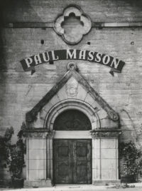 Ansel Adams, Facade, Paul Masson Vineyards, 1959