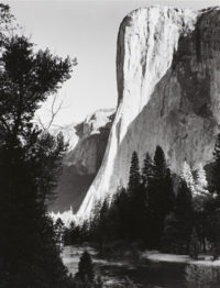 Ansel Adams, El Capitan, Sunrise, 1927