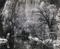 Ansel Adams, Merced River, Cliffs, Autumn, Yosemite Valley, 1939