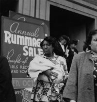 Imogen Cunningham, Rummage Sale, 1949