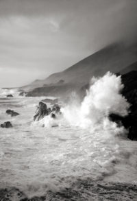 Cara Weston, Wave Burst, Big Sur Coast