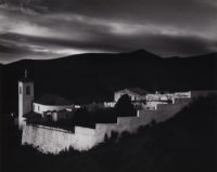 Brett Weston, Graveyard, Spain. 1960, Vintage gelatin silver print, 7-1/2" x 9-1/2"