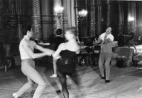 Loomis Dean, Gene Kelly at Paris Opera, c1960