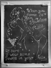 Original Poster, Be Sure to Wear Flowers in Your Hair, c. 1960s