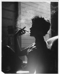Loomis Dean, Rita Moreno Smoking, 1954