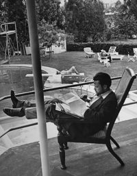 Peter Stackpole, Orson Welles at his home, c1945