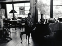 Joni Mitchell at her Laurel Canyon Home, 1969