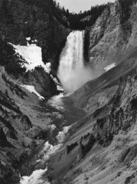 Ansel Adams, Yellowstone Falls, Yellowstone National Park, Wyoming, 1942