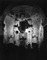 Ansel Adams, Interior of Tumacacori Mission, Arizona, c1952