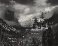 Ansel Adams, Clearing Winter Storm, Yosemite California, 1942
