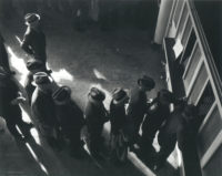 Dorothea Lange, Unemployment Line, 1939