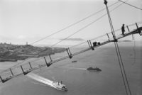 Peter Stackpole, The Catwalk Showing Incline Near Top of Tower, 1935