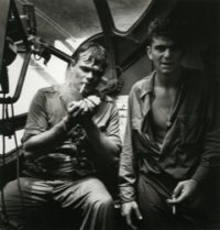 Rescue at Rabaul, Airmen Smoking, 1944