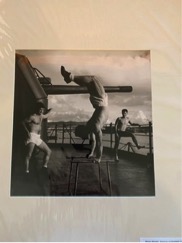 Exercise on Seaplane Tender, 1944