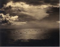 Invasion of North Africa: Panorama of Invasion Fleet off the Coast of Morrocco, 1942