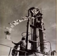 Dressing Submarine on Entering San Francisco, 1944