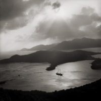 Margo Davis, English Harbour, Antigua, 1967