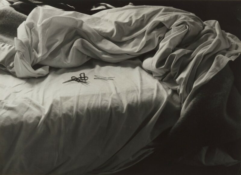 Imogen Cunningham, The Unmade Bed. 1957