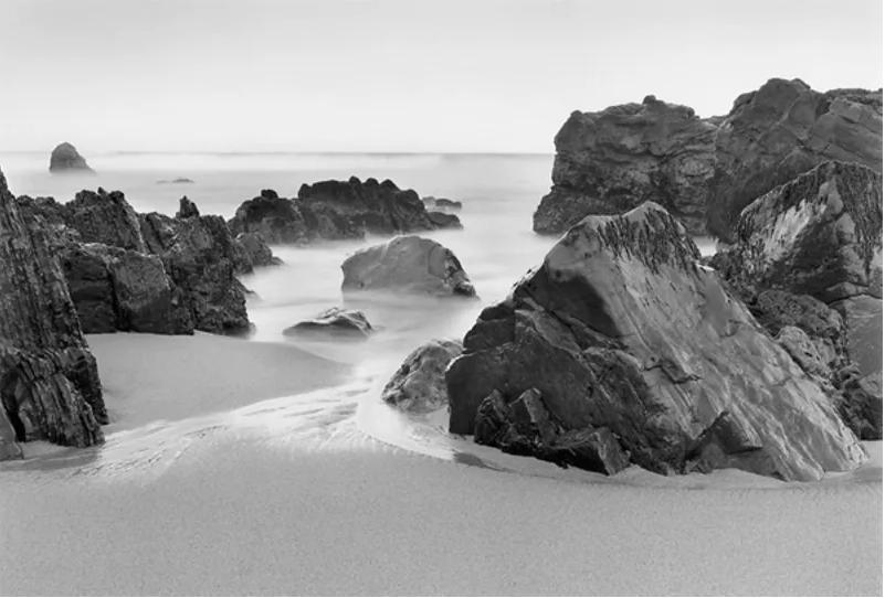 CHIP HOOPER, Receding Tide, Garrapata Beach, 1996