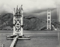 Peter Stackpole, South Tower Construction of the Golden Gate Bridge, c. 1936